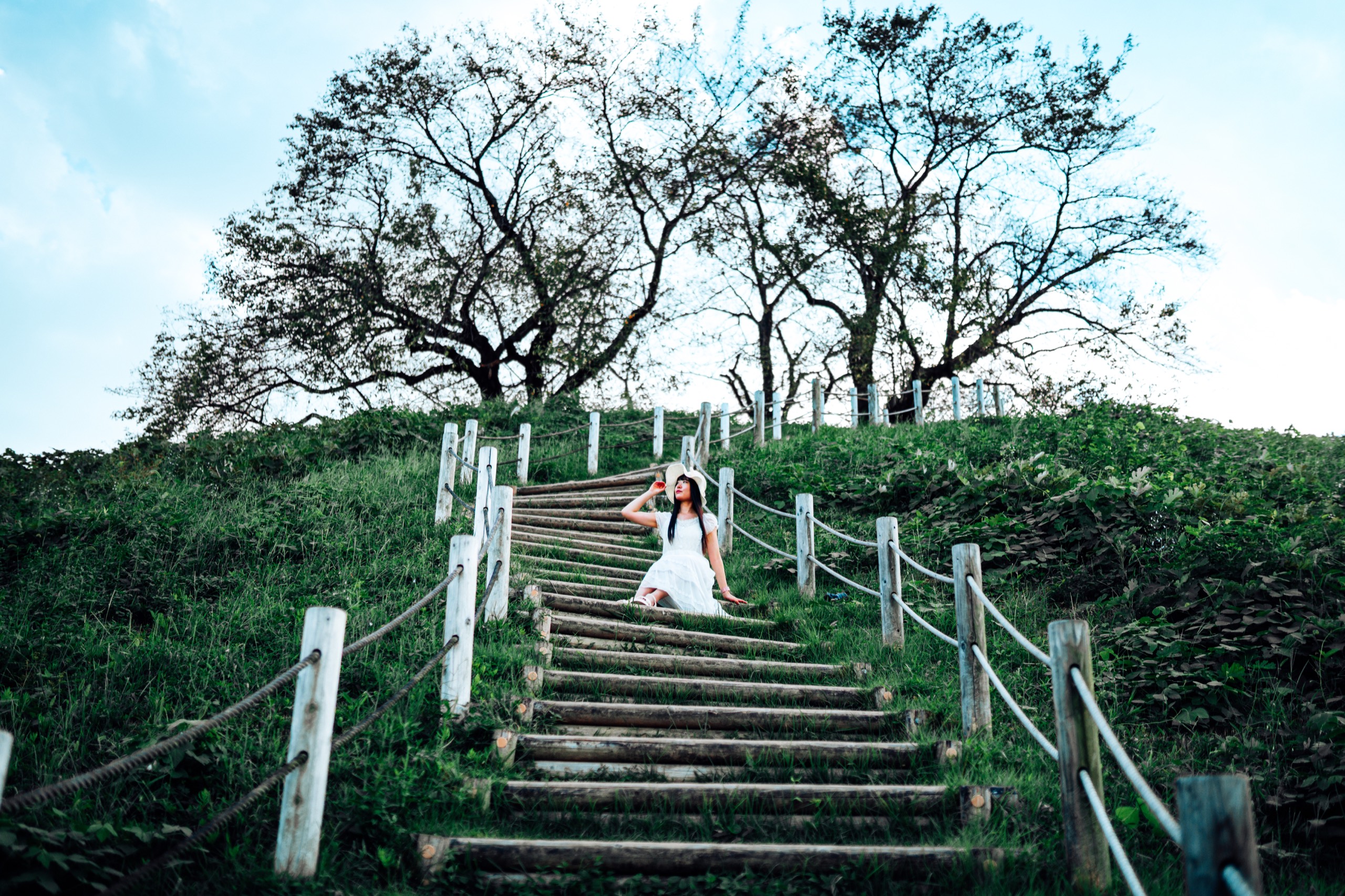 Inariyama Kofun, Japan photography by Spenser Sembrat